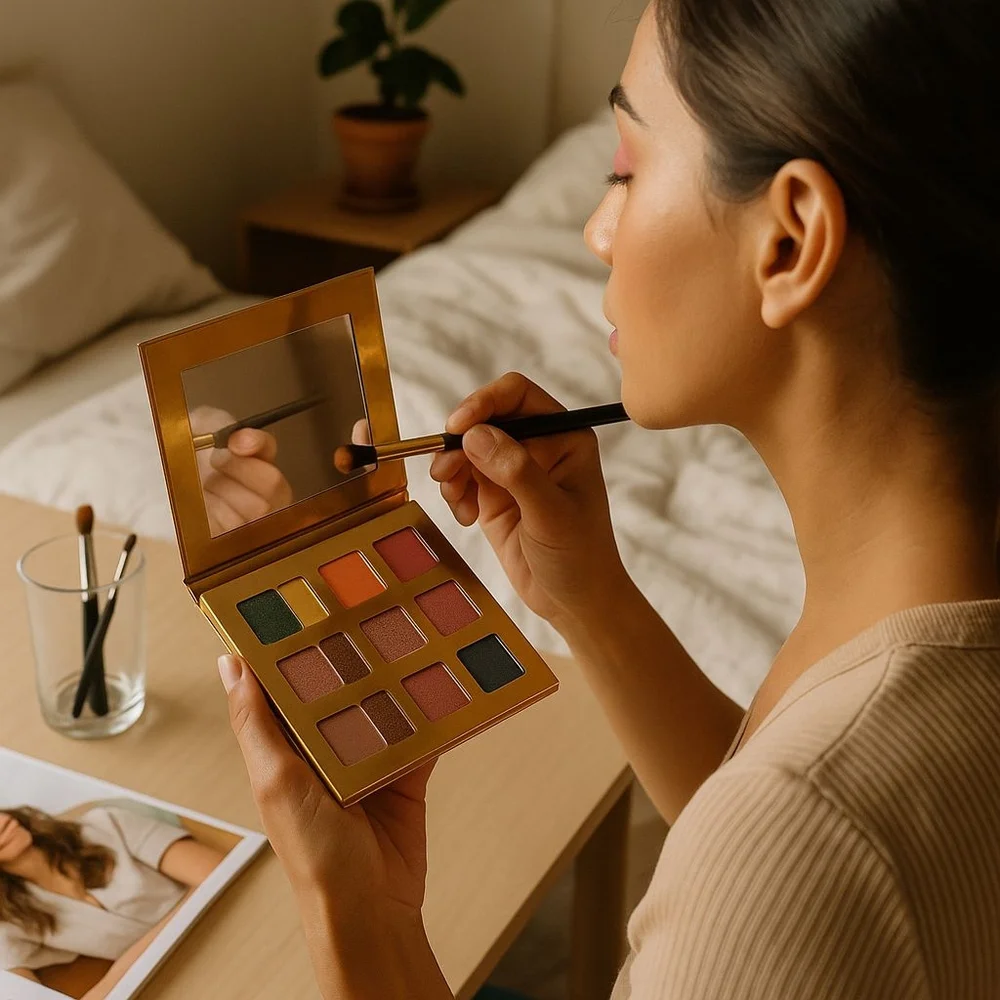 Cosmyfy Mama Mia Cosmetics Vibrant Eyeshadow Palette with Rich Pigments